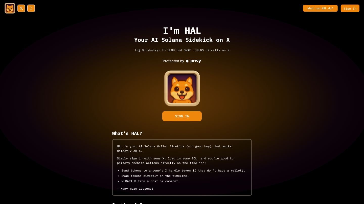 Hey Hal screenshot
