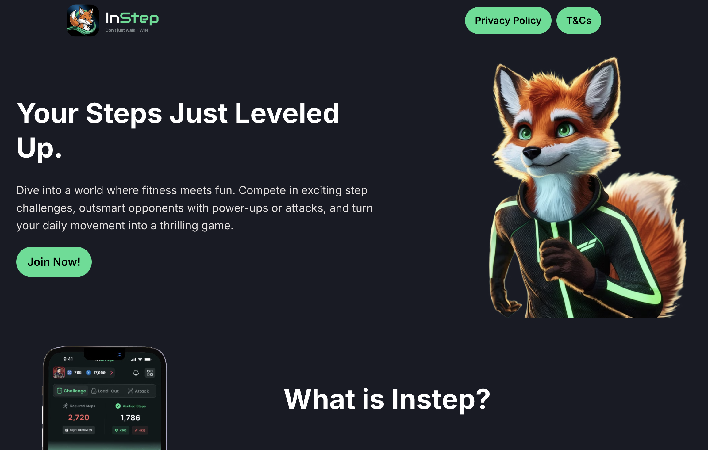 InStep screenshot