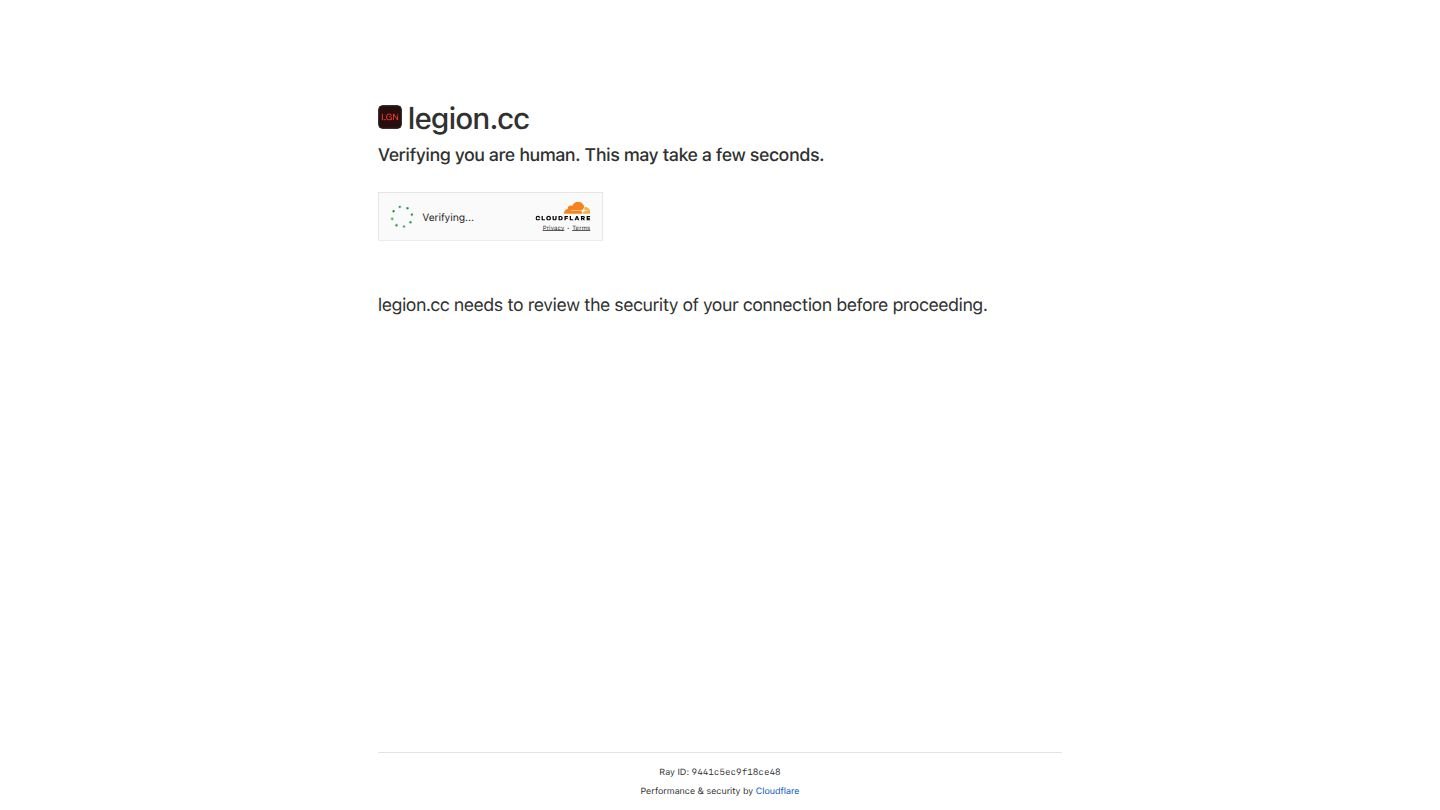 Legion screenshot